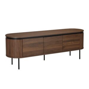 wohnli-moebel-suche-M25133598 Wohnli Möbelsuche - Rechteckiger TV-Schrank mit 2 Türen L160 cm dunkler Holzeffekt