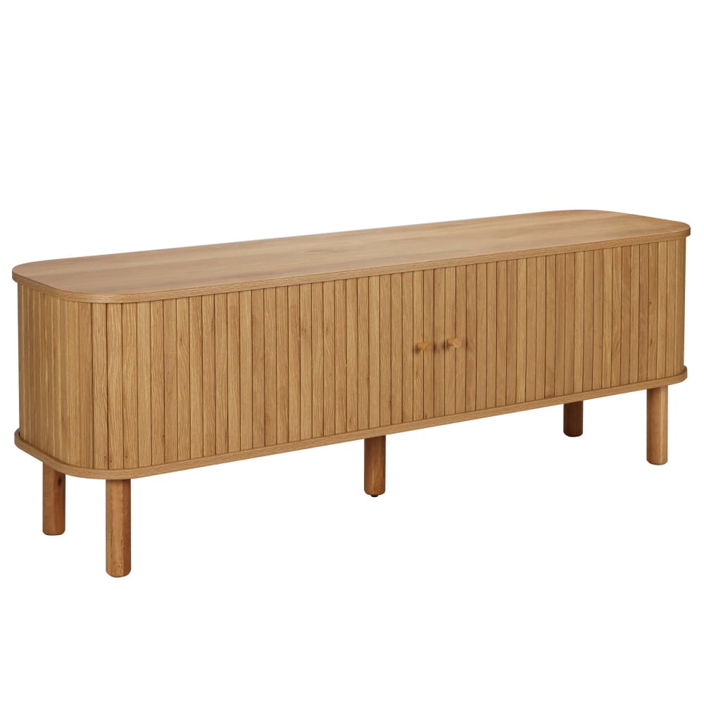 wohnli-moebel-suche-M25133604 Wohnli Möbelsuche - Skandinavischer TV-Schrank mit 2 Türen L150 cm heller Holzeffekt