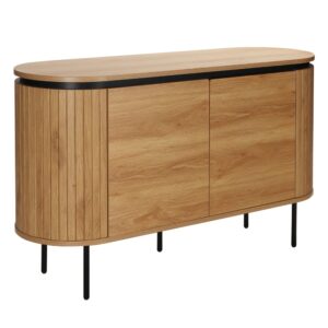 wohnli-moebel-suche-M25133681 Wohnli Möbelsuche - Modernes rechteckiges Sideboard mit 2 Türen L120 cm aus hellem Holz
