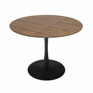 wohnli-moebel-suche-M25133712 Wohnli Möbelsuche - Runder Esstisch für 4 Personen T100 cm dunkles Holz
