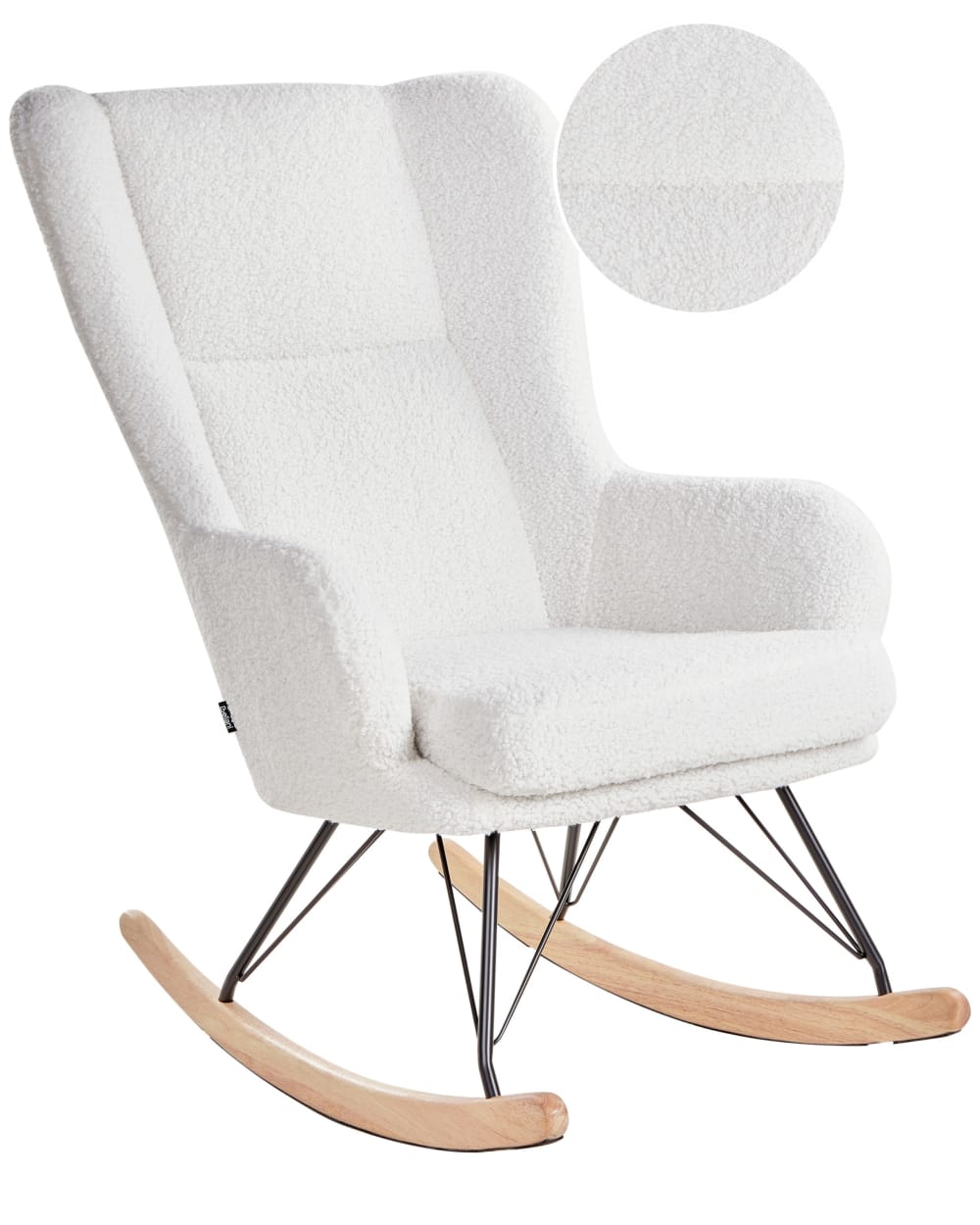 wohnli-moebel-suche-M25134273 Wohnli Möbelsuche - Schaukelsessel aus Bouclé 106cm