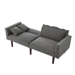 wohnli-moebel-suche-M25135169 Wohnli Möbelsuche - Zweisitzer-Sofa unabhängig verstellbare Leinen-Stoff