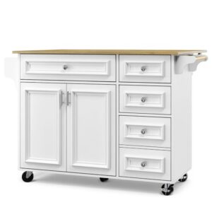 Wohnli Möbelsuche - Küchen-Sideboard mit Holzarbeitsplatte und Schubladen