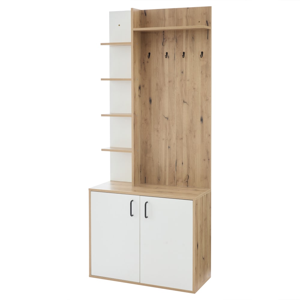 wohnli-moebel-suche-M25136913 Wohnli Möbelsuche - Schuhschrank für den Eingangsbereich mit Offenen Regalen