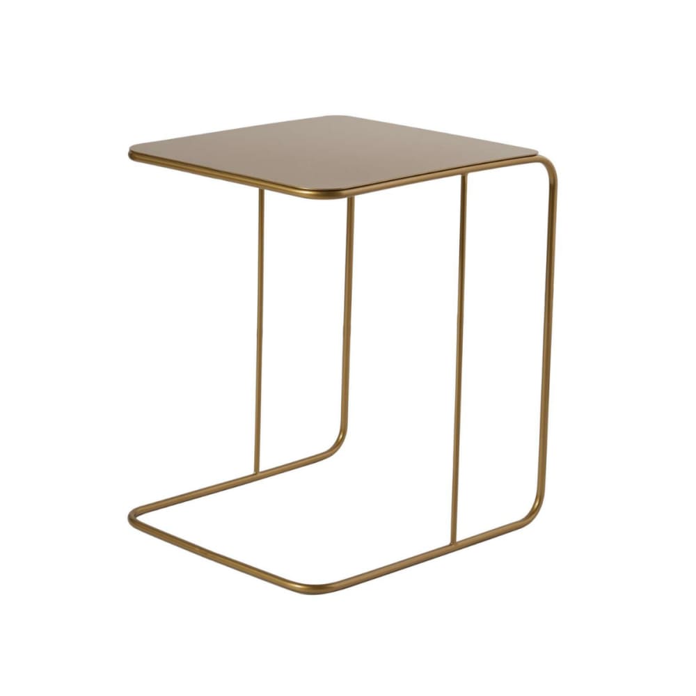 wohnli-moebel-suche-M25136984 Wohnli Möbelsuche - Couchtisch mit Metallplatte H46 cm - Vergoldet