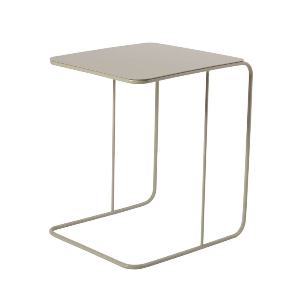 wohnli-moebel-suche-M25136999 Wohnli Möbelsuche - Couchtisch mit Metallplatte H46 cm - Taupe