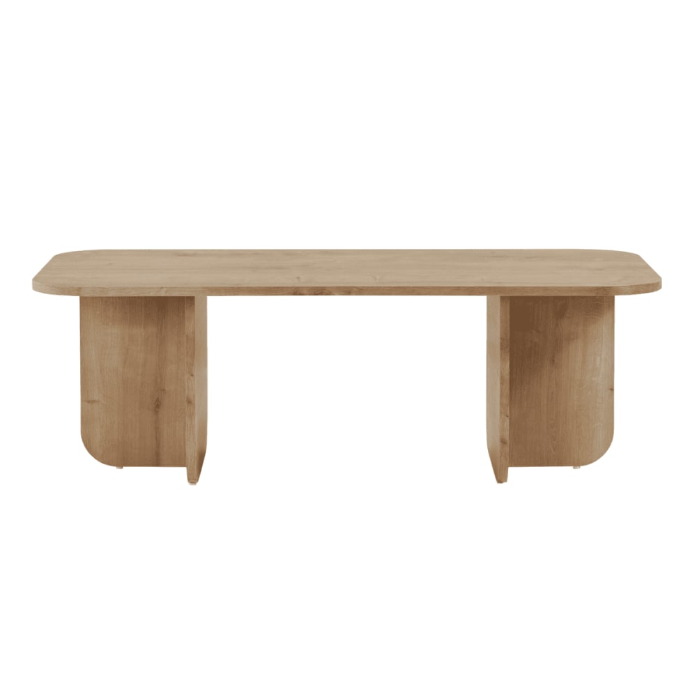 wohnli-moebel-suche-M25137073 Wohnli Möbelsuche - Couchtisch mit abgerundeten Kanten L120 cm - Dekor Travertin