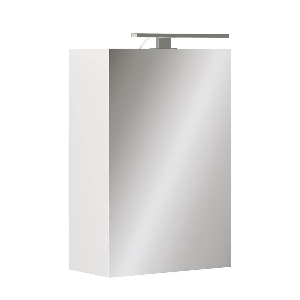 wohnli-moebel-suche-M25137095 Wohnli Möbelsuche - Badspiegelschrank mit LED-Beleuchtung Weiß 40x60cm