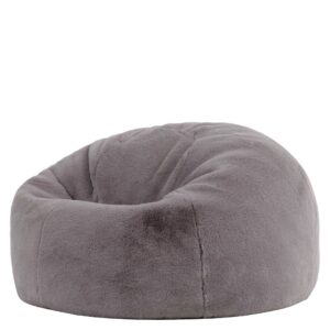 Wohnli Möbelsuche - Klassischer Sitzsack-Sessel aus Kaninchenfellimitat