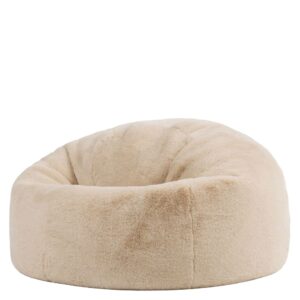 Wohnli Möbelsuche - Klassischer Sitzsack-Sessel aus Kaninchenfellimitat