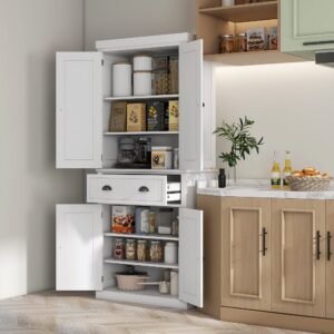wohnli-moebel-suche-M25139007 Wohnli Möbelsuche - 4-Türige Küchenschrank mit Regalen & Schublade