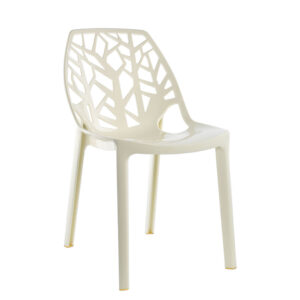 wohnli-moebel-suche-M25139493 Wohnli Möbelsuche - 2er-Set stapelbare Stühle aus Polycarbonat Elfenbein glänzend