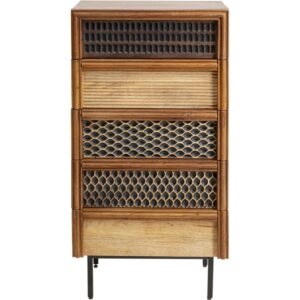 Wohnli Möbelsuche - Kommode mit 5 Schubladen aus Massivholz