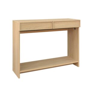 wohnli-moebel-suche-M25143984 Wohnli Möbelsuche - Konsole Holzlook naturfarben 2 Schubladen und 1 Regal