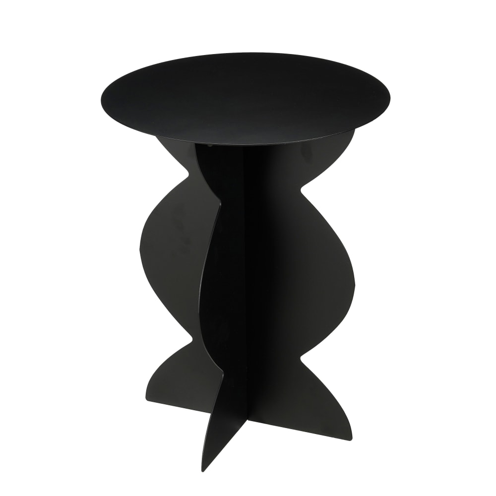 Wohnli Möbelsuche - Beistelltisch Rafi Schwarz Eisen H50xB40xL40cm
