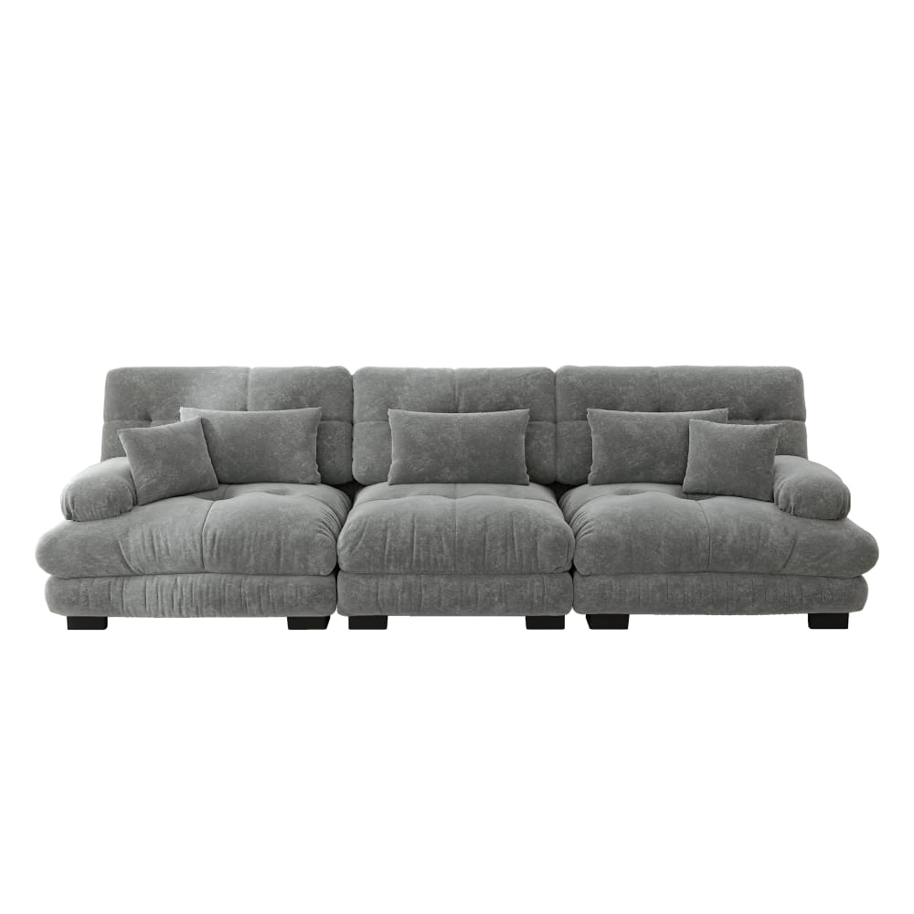 wohnli-moebel-suche-M25145031 Wohnli Möbelsuche - Modulares 3-Sitzer-Sofa aus Chenille-Stoff