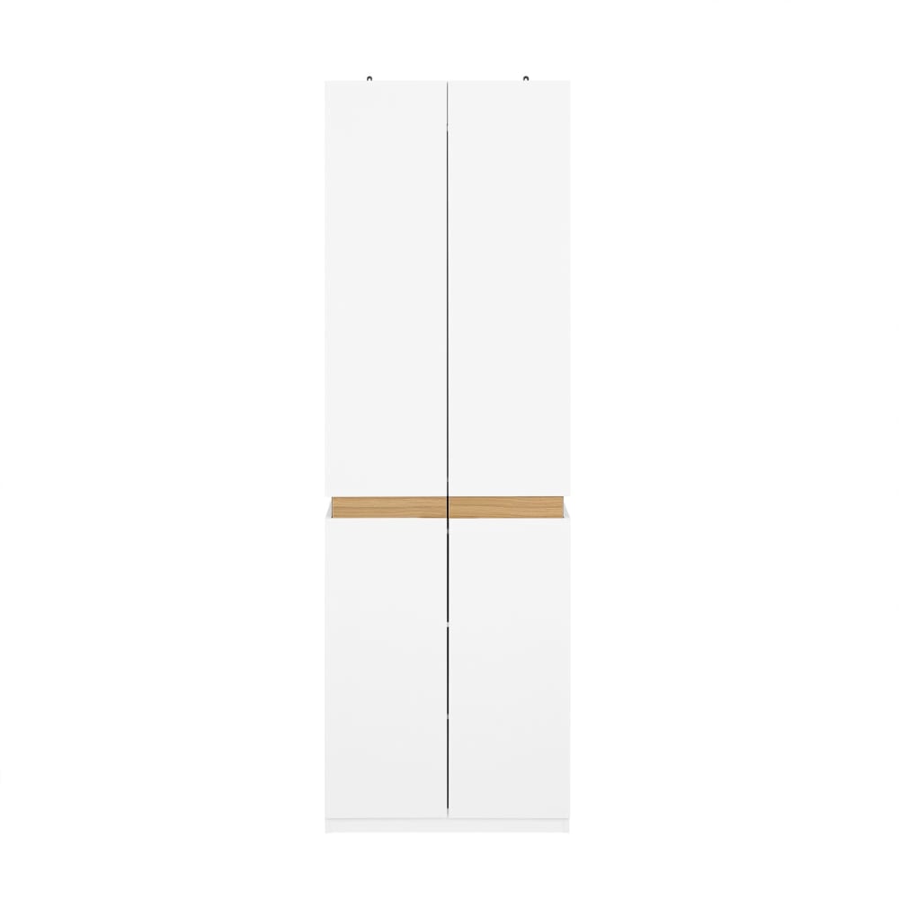 wohnli-moebel-suche-M25145581 Wohnli Möbelsuche - Kleiderschrank hochschrank küchenschrank aus MDF(E1) weiß