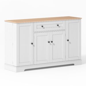 Wohnli Möbelsuche - Küchen-Sideboard in Holzoptik mit 1 Schublade und 4 Türen