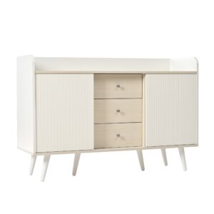 wohnli-moebel-suche-M25145607 Wohnli Möbelsuche - Sideboard Wavy mit 3 Schubladen und 2 Schiebetüren