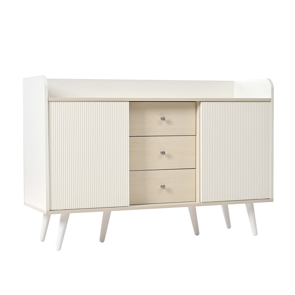wohnli-moebel-suche-M25145607 Wohnli Möbelsuche - Sideboard Wavy mit 3 Schubladen und 2 Schiebetüren