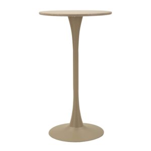 wohnli-moebel-suche-M25146248 Wohnli Möbelsuche - Bartisch aus cremefarbenem Holz und Metall (Ø 60 x 106 cm)