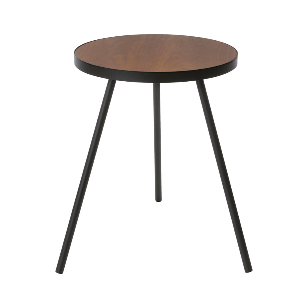 wohnli-moebel-suche-M25147236 Wohnli Möbelsuche - Runder Beistelltisch aus Metall L49 cm - Schwarz