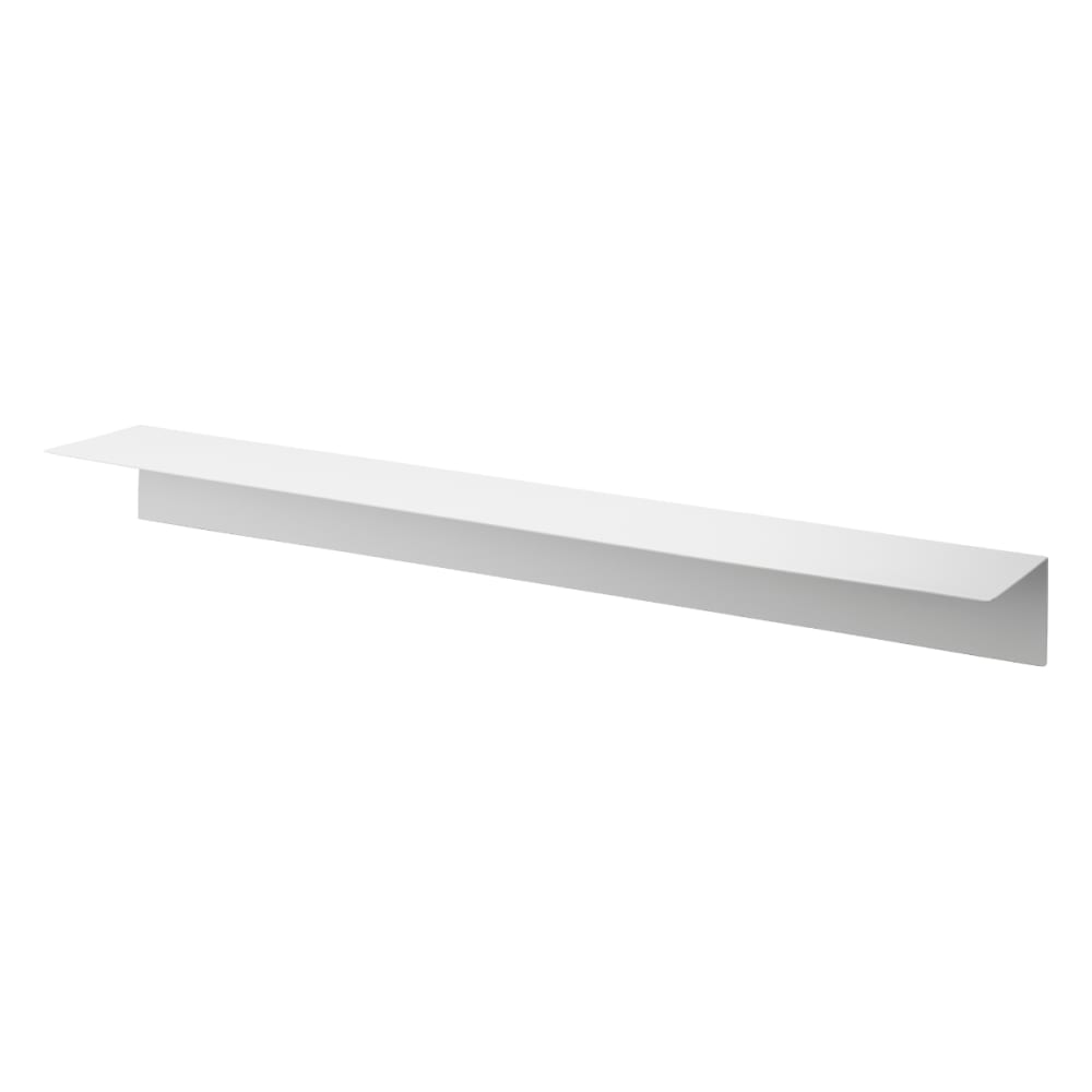 Wohnli Möbelsuche - Wandregal mit magnetischer Metallplatte L90 cm - Weiß