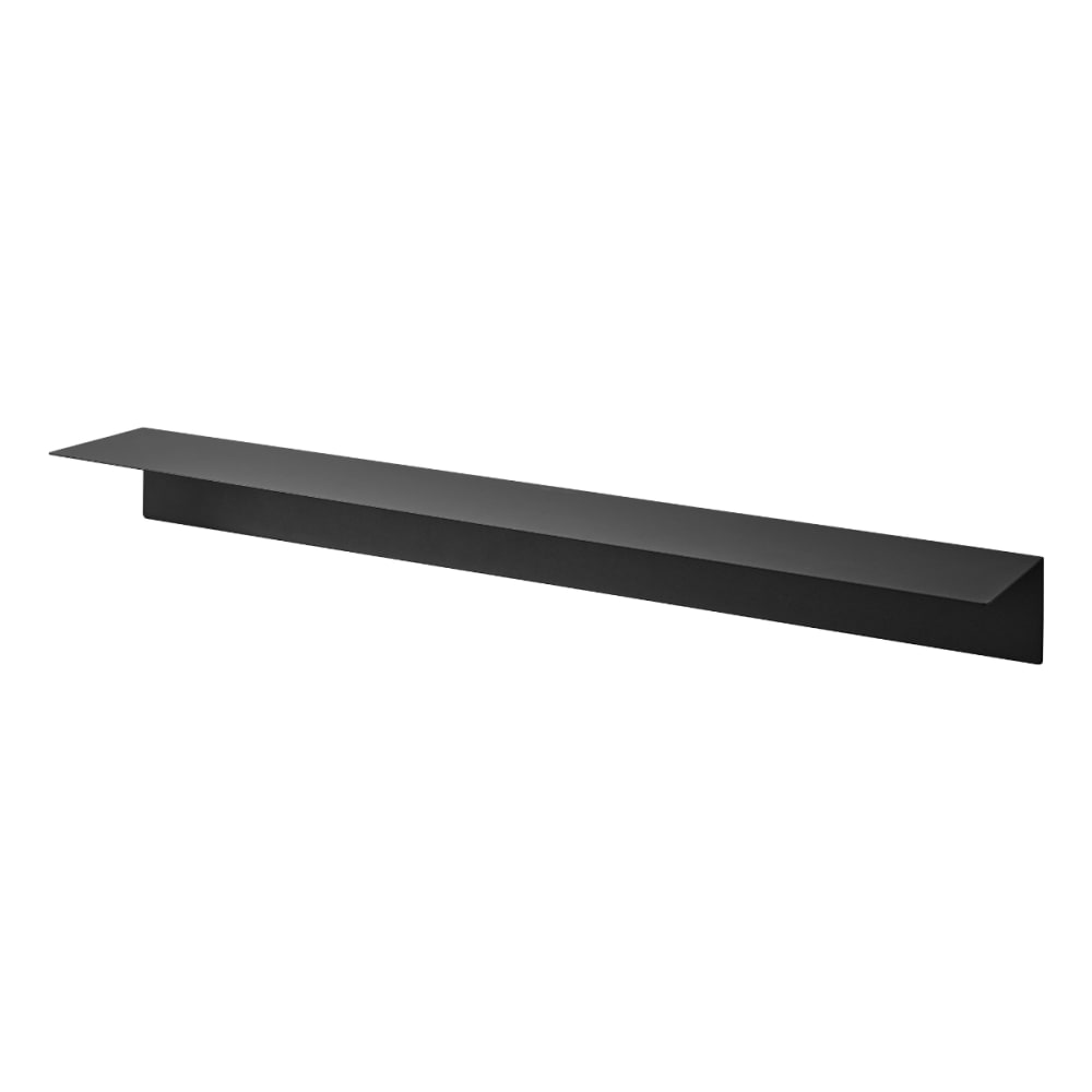 wohnli-moebel-suche-M25147259 Wohnli Möbelsuche - Wandregal mit magnetischer Metallplatte L90 cm - Schwarz