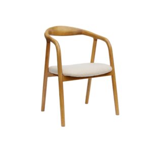 wohnli-moebel-suche-M25147806-1 2er-Set Sessel Heveaholz naturfarben Bouclé-Bezug 55x79x58cm Stoff Weiß sweeek Möbel Esszimmermöbel Stühle