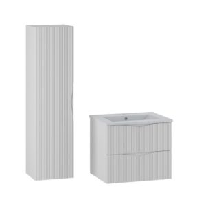 wohnli-moebel-suche-M25149054 Wohnli Möbelsuche - Waschtisch und Hängesäule 2 Schubladen