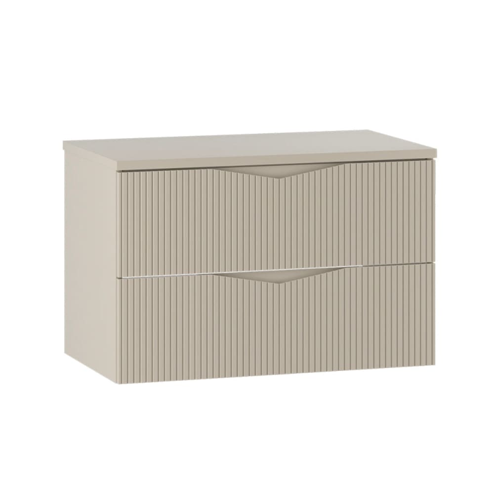 wohnli-moebel-suche-M25149084 Wohnli Möbelsuche - Waschtischunterschrank 80cm Waschtisch Melamin Kaschmir
