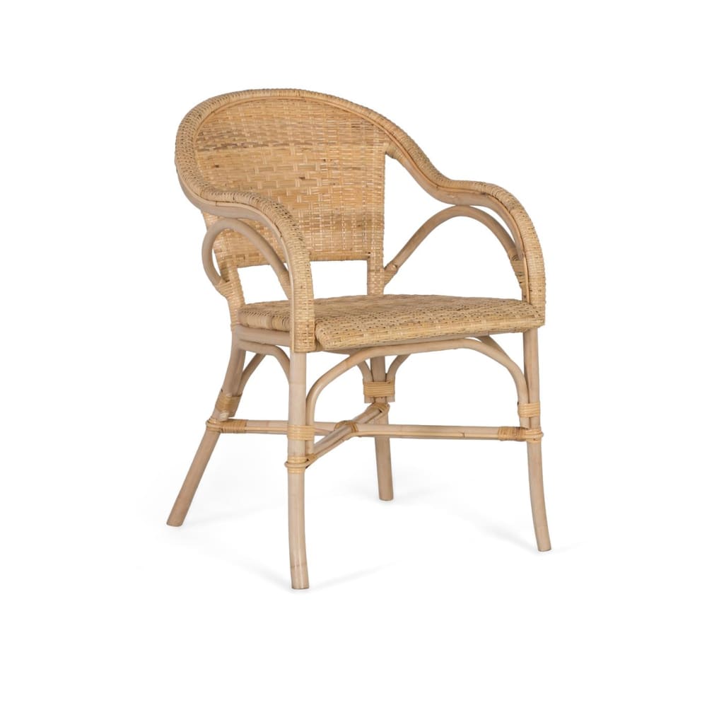 wohnli-moebel-suche-M25151545 Wohnli Möbelsuche - 2er-Set Sessel mit Armlehnen aus natürlichem Bambus und Rattan