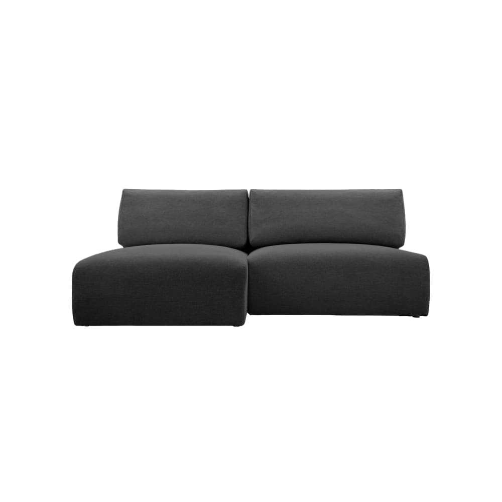 Wohnli Möbelsuche - Ecksofa aus Chenille-Stoff 5-Sitzer
