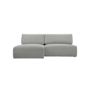 Wohnli Möbelsuche - Ecksofa aus Chenille-Stoff 4-Sitzer