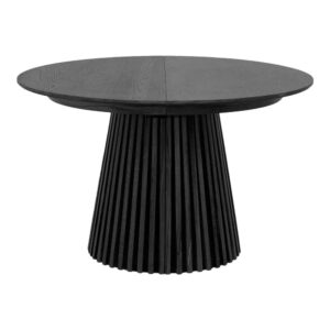 wohnli-moebel-suche-M25152618 Wohnli Möbelsuche - Ausziehbarer runder Tisch aus MDF Schwarz