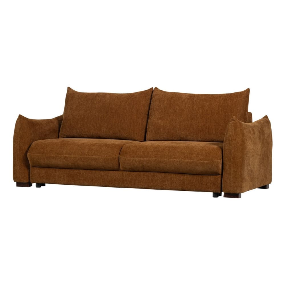 Wohnli Möbelsuche - Bequemes 3-Sitzer Schlafsofa Jonne aus Chenille L233 cm