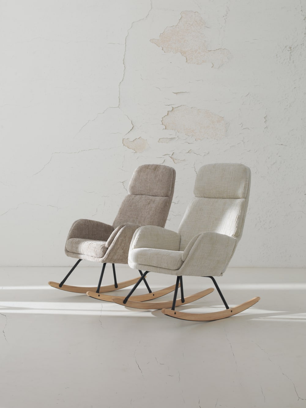 97x104x67cm Polyester Weiß GEESE HOME Sofas und Sessel Sessel, Poufs und Fußbänke Sessel