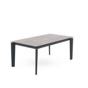 180x76x100cm Keramik Taupe GEESE HOME Möbel Esszimmermöbel Esstische