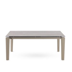 180x76x100cm Keramik Taupe GEESE HOME Möbel Esszimmermöbel Esstische