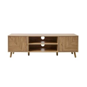 wohnli-moebel-suche-M25154325 Wohnli Möbelsuche - TV-Möbel 2 Türen mit Fronten in Lamellenoptik in L-Form