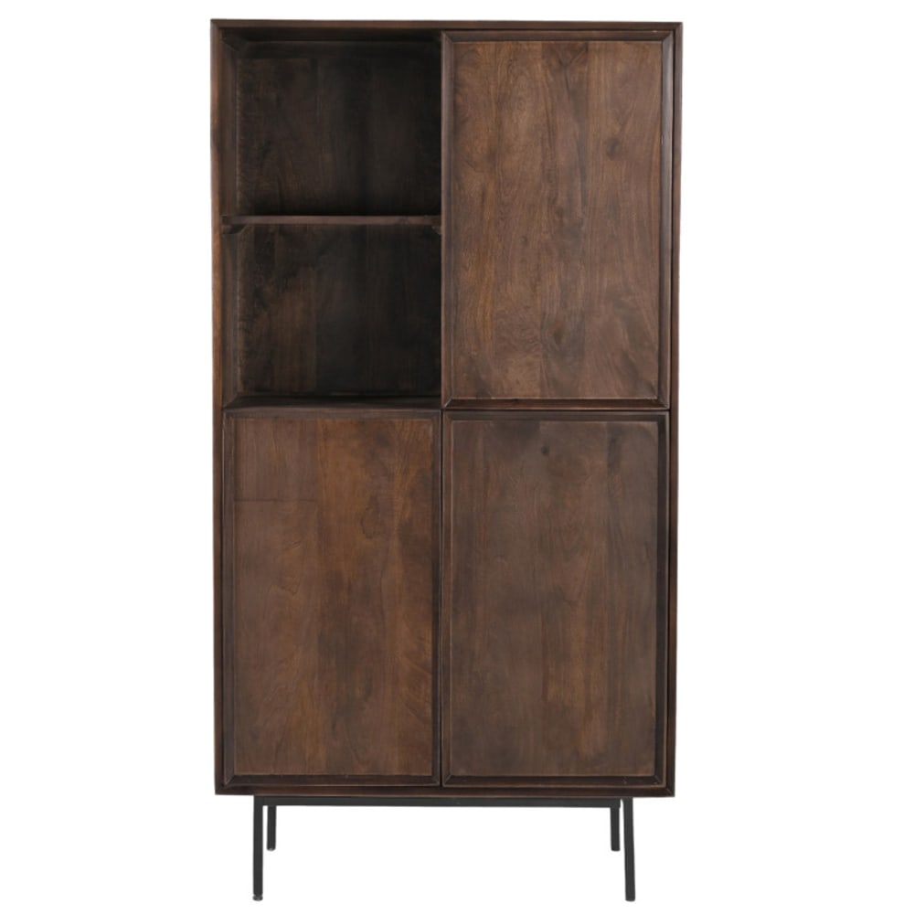 wohnli-moebel-suche-M25154489 Wohnli Möbelsuche - Geschirrschrank aus braunem Massivholz