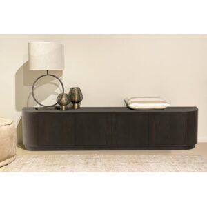 wohnli-moebel-suche-M25154508-1 TV-Möbel 220 cm Eiche Expresso 220x45x40cm Holz Braun Moloo Möbel Wohnzimmermöbel TV-Möbel