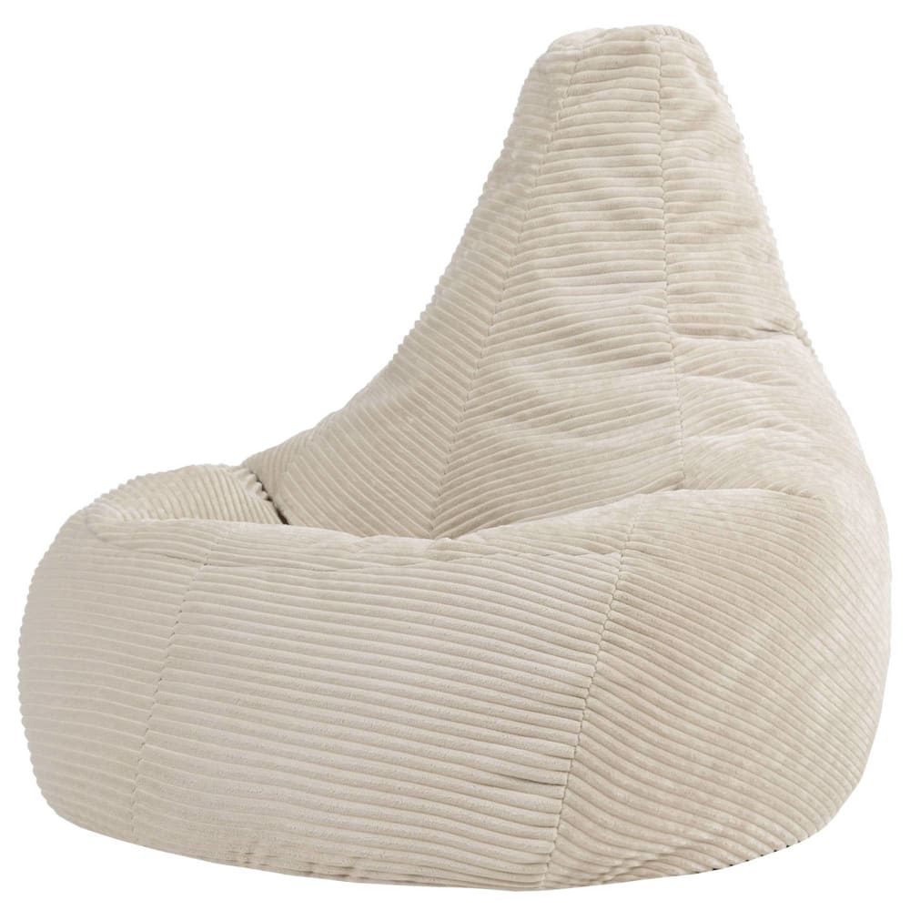 wohnli-moebel-suche-M25155107 Wohnli Möbelsuche - Sitzsack Sessel XL aus Cord mit hoher Rückenlehne