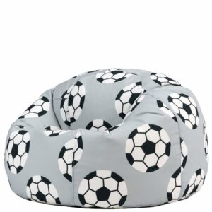 wohnli-moebel-suche-M25155150 Wohnli Möbelsuche - Kinder Sitzsack-Sessel Indoor-Outdoor mit Fußball-Print