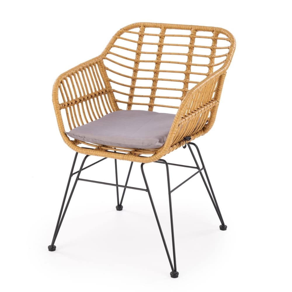 wohnli-moebel-suche-M25155627 Wohnli Möbelsuche - 55x42 cm Gartenstuhl synthetischem Rattan