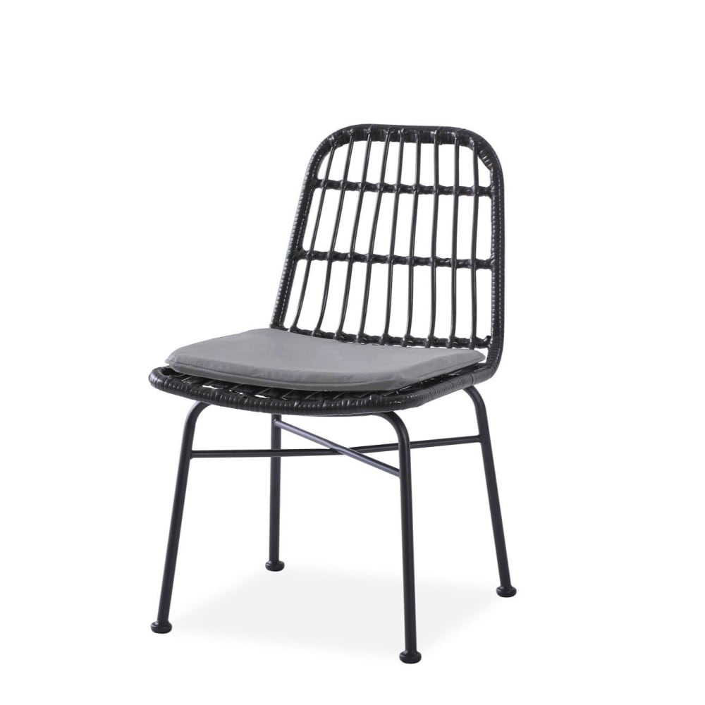 wohnli-moebel-suche-M25155701 Wohnli Möbelsuche - 47x43 cm Gartenstuhl aus synthetischem Rattan
