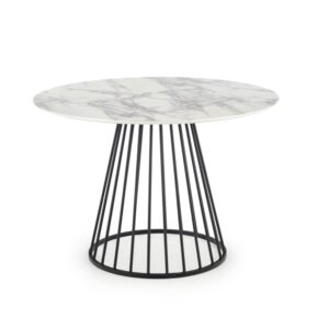wohnli-moebel-suche-M25155766 Wohnli Möbelsuche - Runder Marmortisch für 4 Personen 110x75 cm