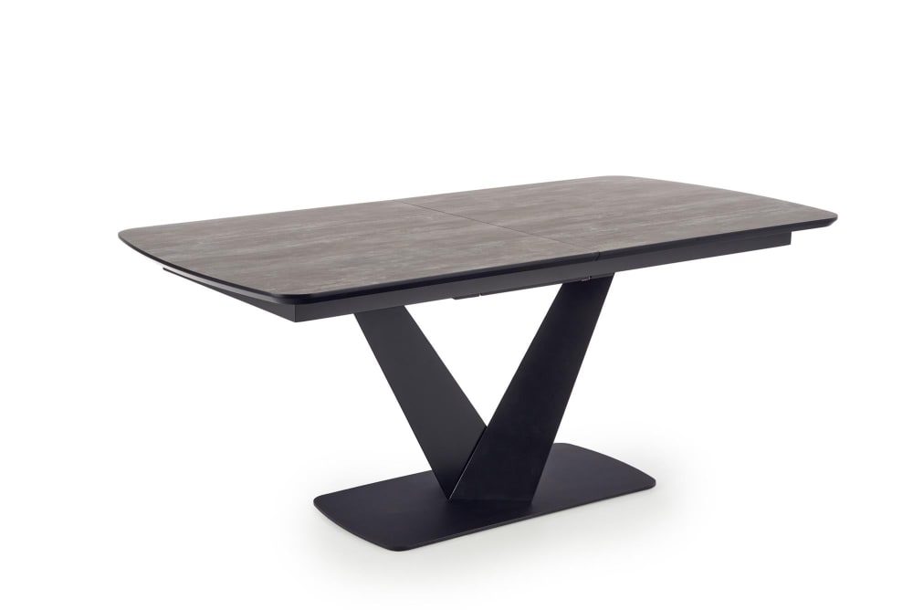 wohnli-moebel-suche-M25155831 Wohnli Möbelsuche - Ausziehbarer Tisch aus MDF-Holz schwarzen Stahlbeinen 180/230x95 cm