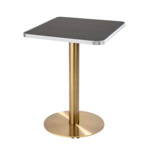 wohnli-moebel-suche-M25155932 Wohnli Möbelsuche - Esstisch 60cm goldenem und schwarz/silberner Bespannung