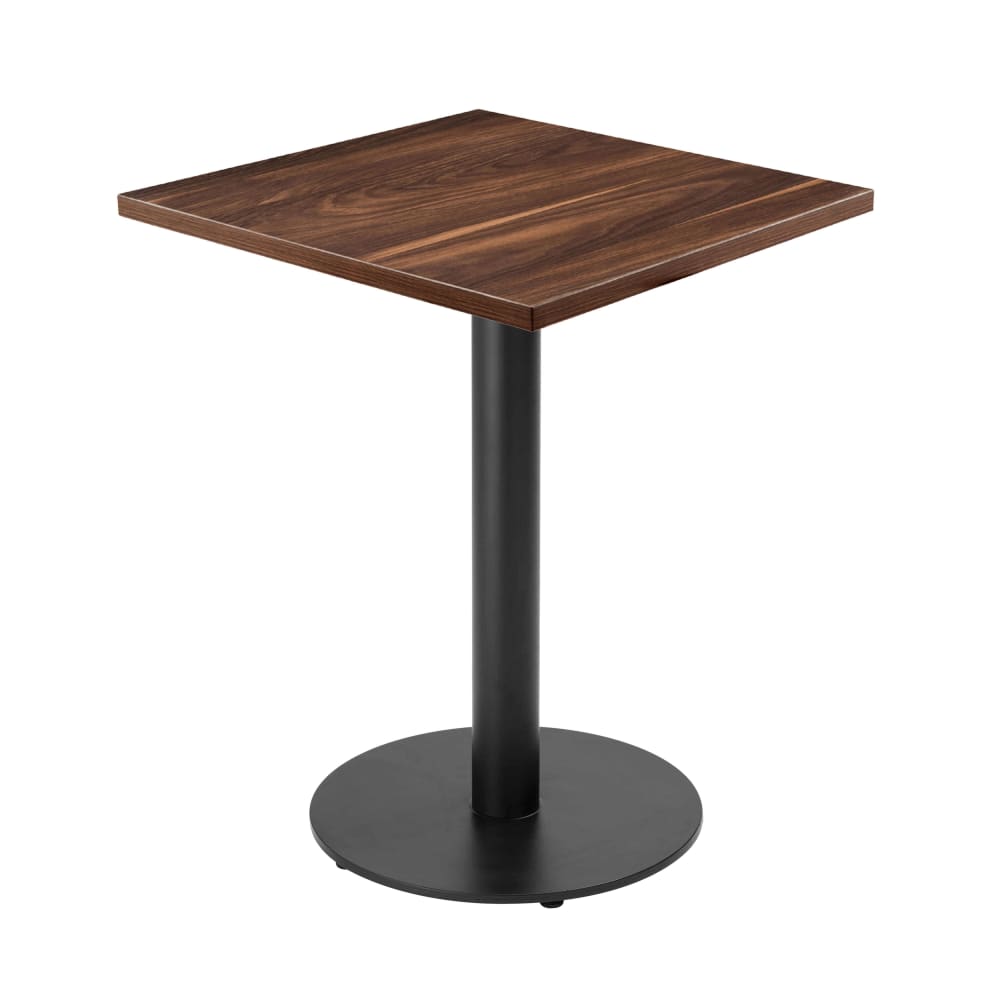 wohnli-moebel-suche-M25155941 Wohnli Möbelsuche - Tisch 60 cm schwarzes Bein und dunkle Holzverkleidung